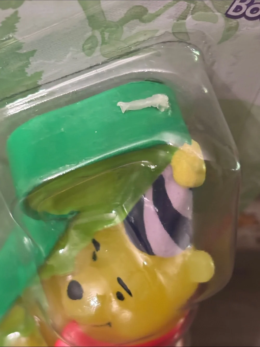 NOS Vintage Disney Hallmark Party Express Winnie The Pooh 1st Birthday Candle